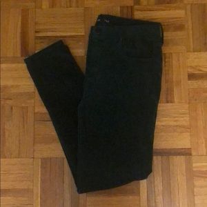 J Crew Factory Green Corduroy Jeans